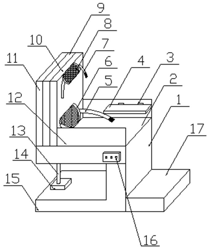 Rehabilitation device for lumbar vertebra rehabilitation treatment