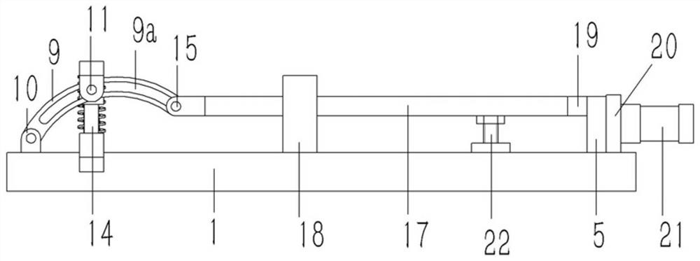 A clamping tool for PCB board processing