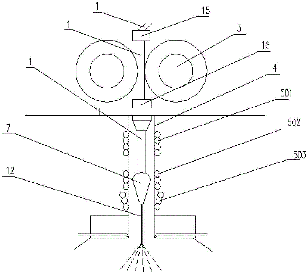 Metal powder preparation method and device based on controllable magnetic levitation smelting technology