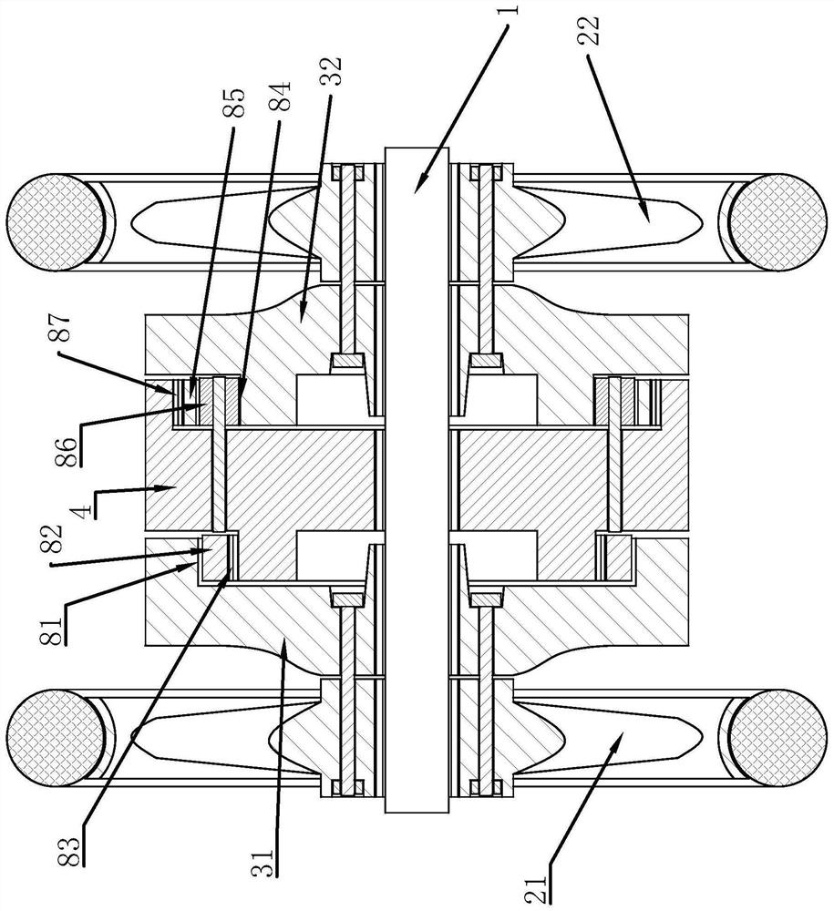 Double balance skateboard