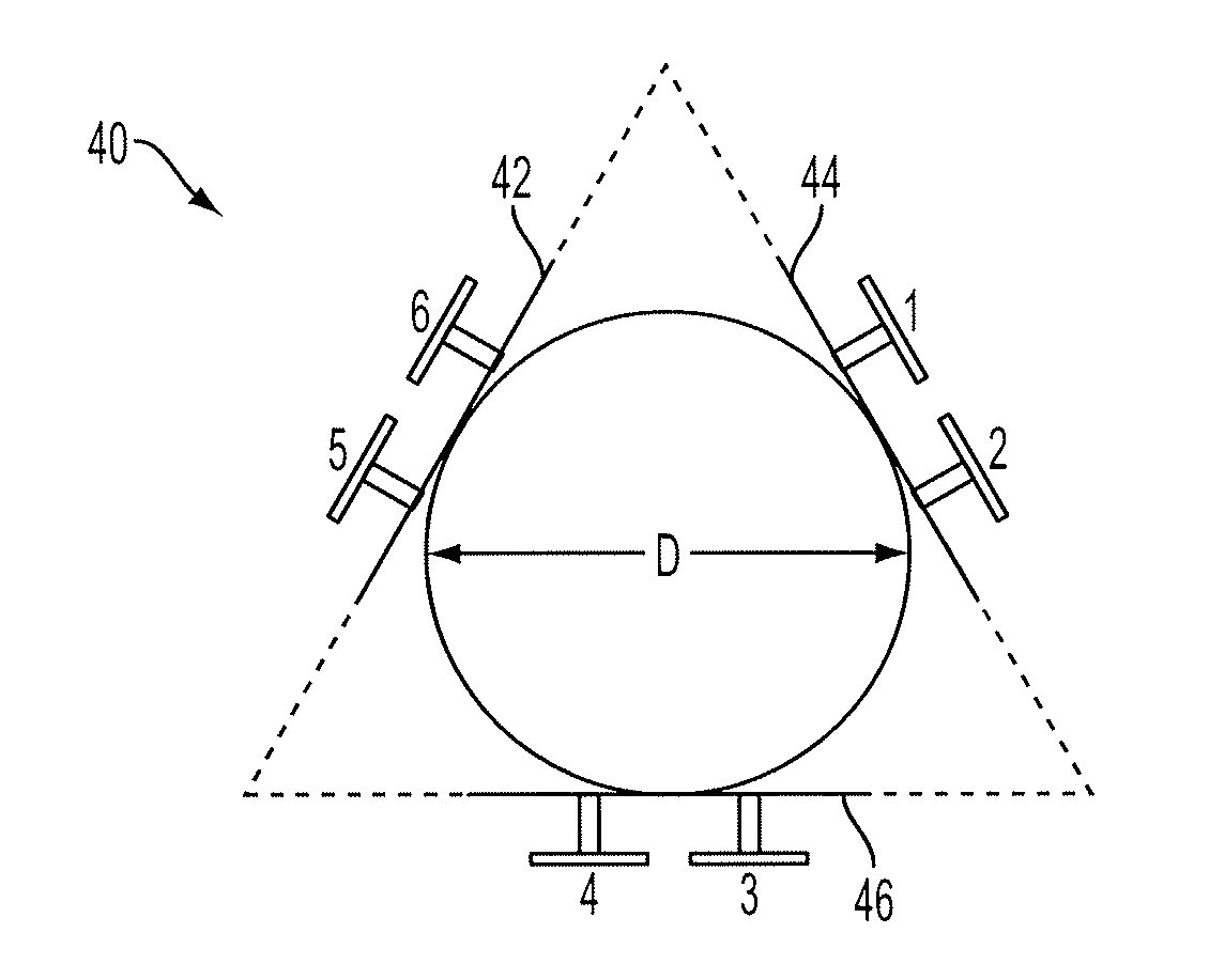 Circular base station antenna array and method of reconfiguring a radiation pattern