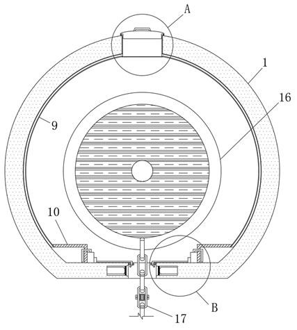 A traction positioning device for concrete conveying used in building construction