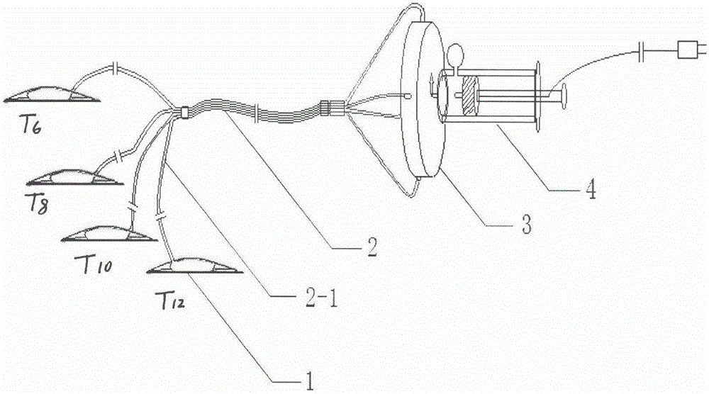 Local anaesthesia range measuring apparatus