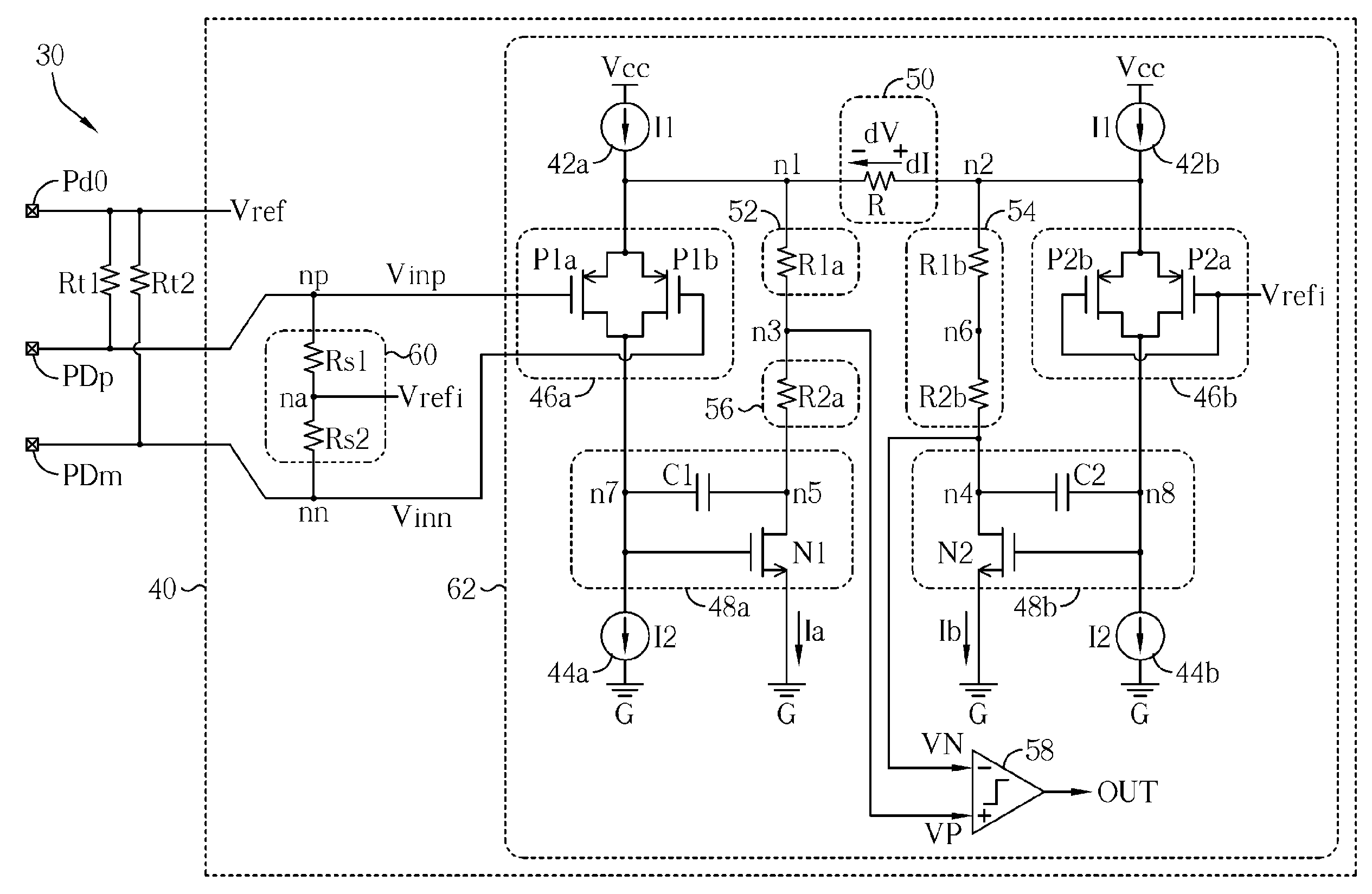 Envelope detector and associated method