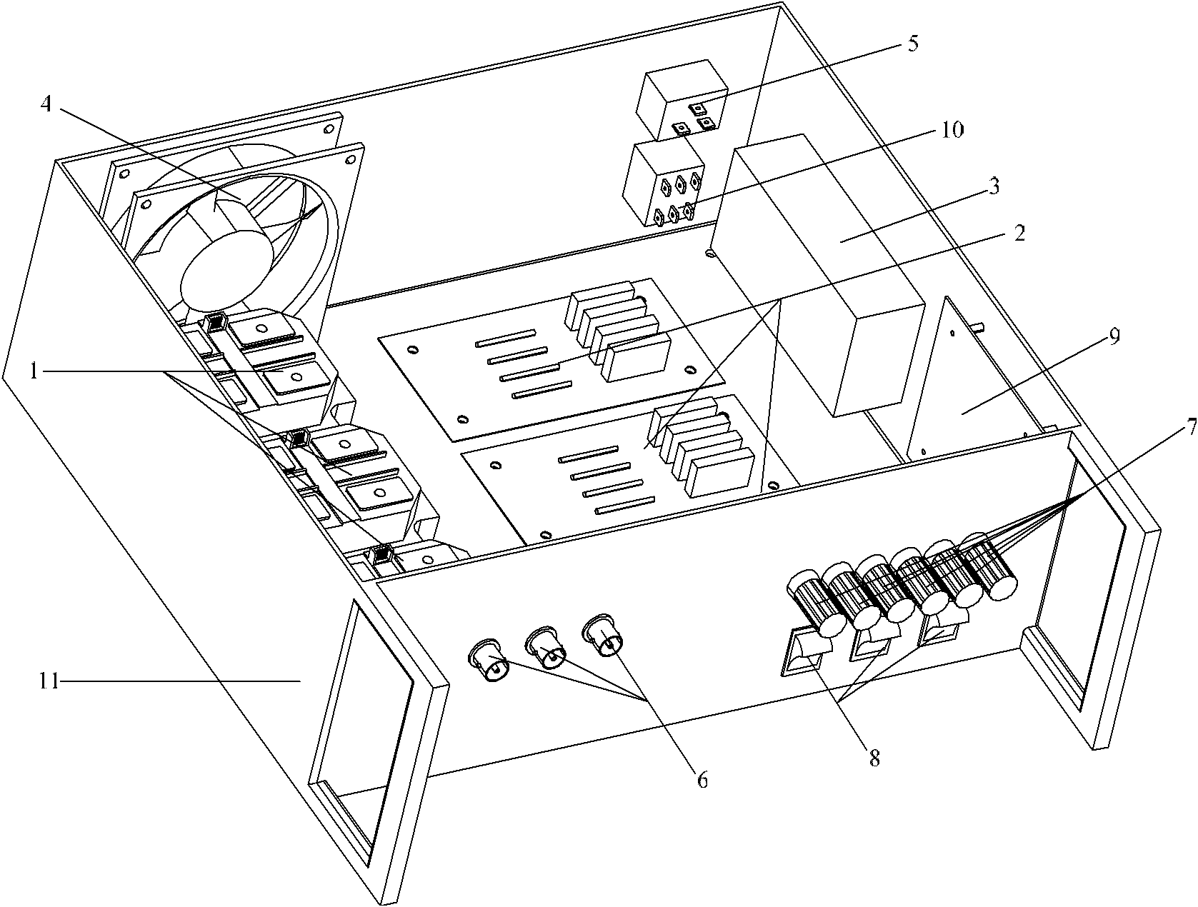 Active control drive power supply for shape memory alloy