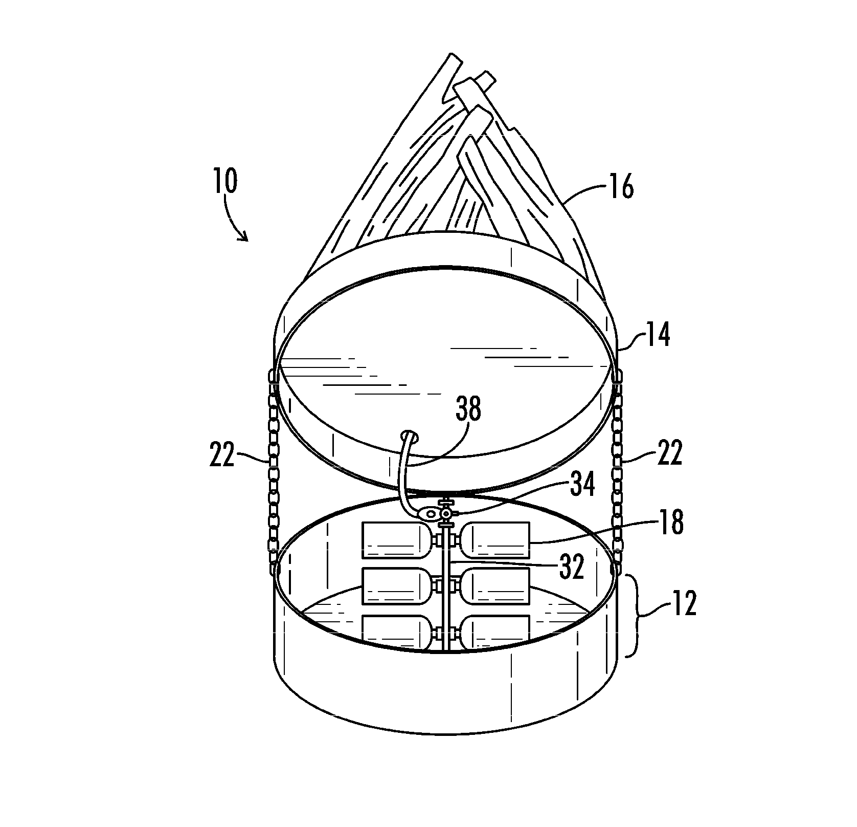 Artificial campfire apparatus