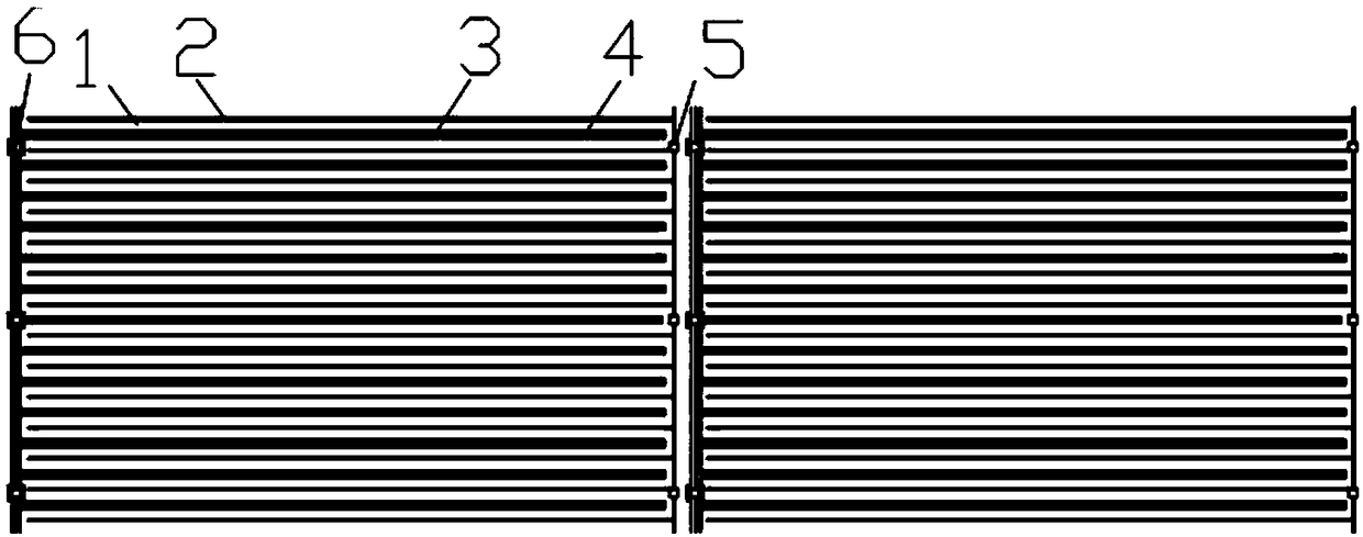 A battery string connected by n-type IBC solar cell pieces and its preparation method, component and system