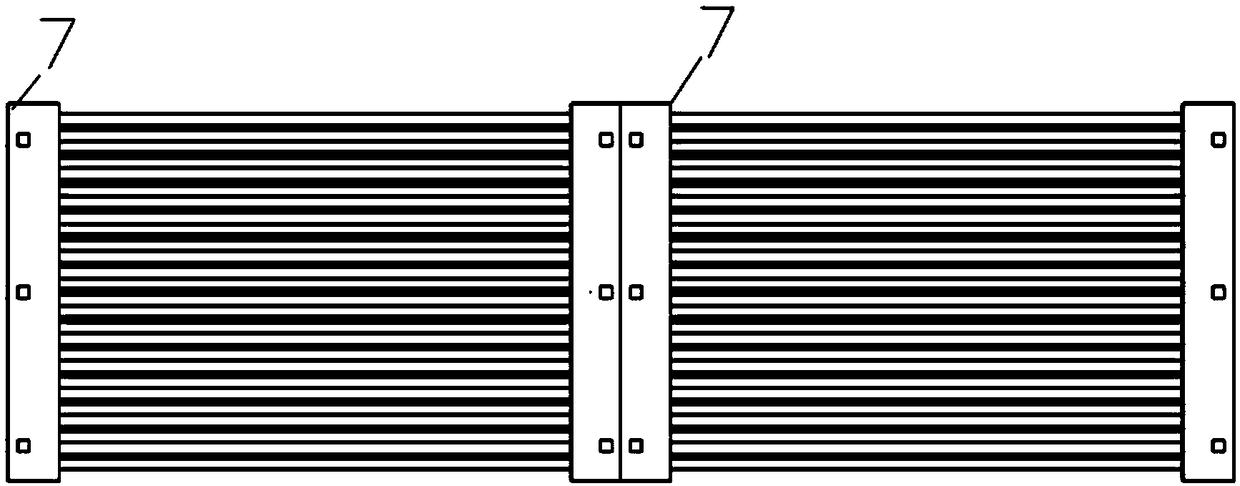 A battery string connected by n-type IBC solar cell pieces and its preparation method, component and system