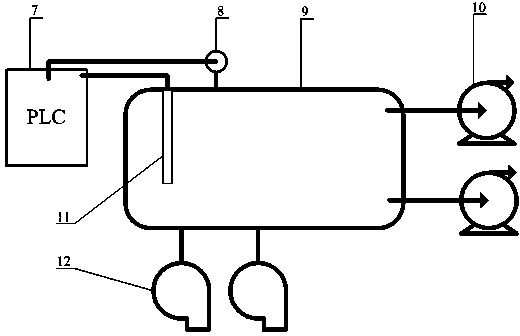 Vacuum sewage interception system and method which are suitable for erecting pipes coastwise