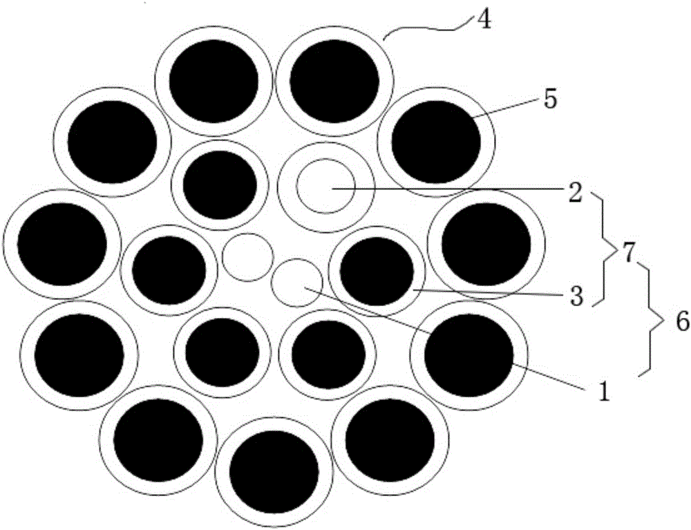 Optical fiber composite overhead ground wire with fast ice melting function