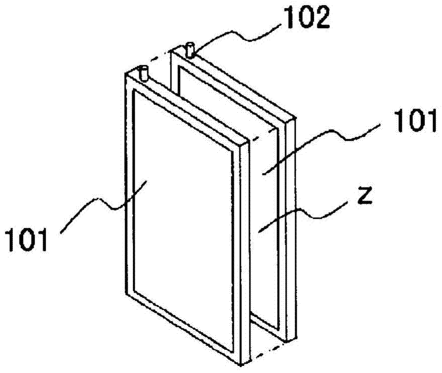 Multi-stage submerged membrane separation device and membrane separation method