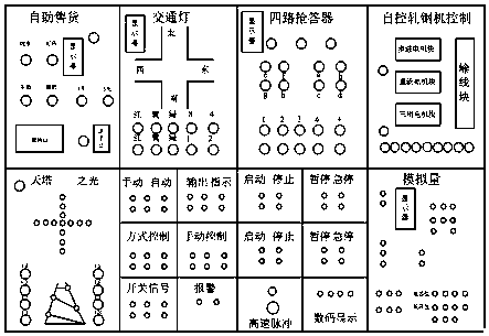 Analog circuit teaching experiment box