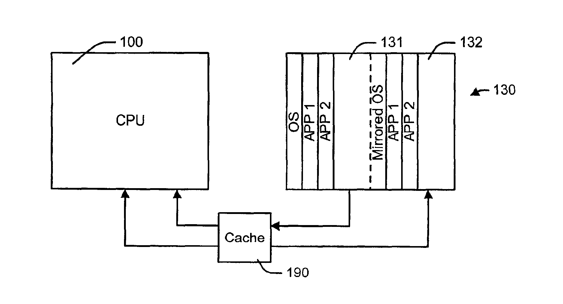 Computer system with improved write cache and method therefor