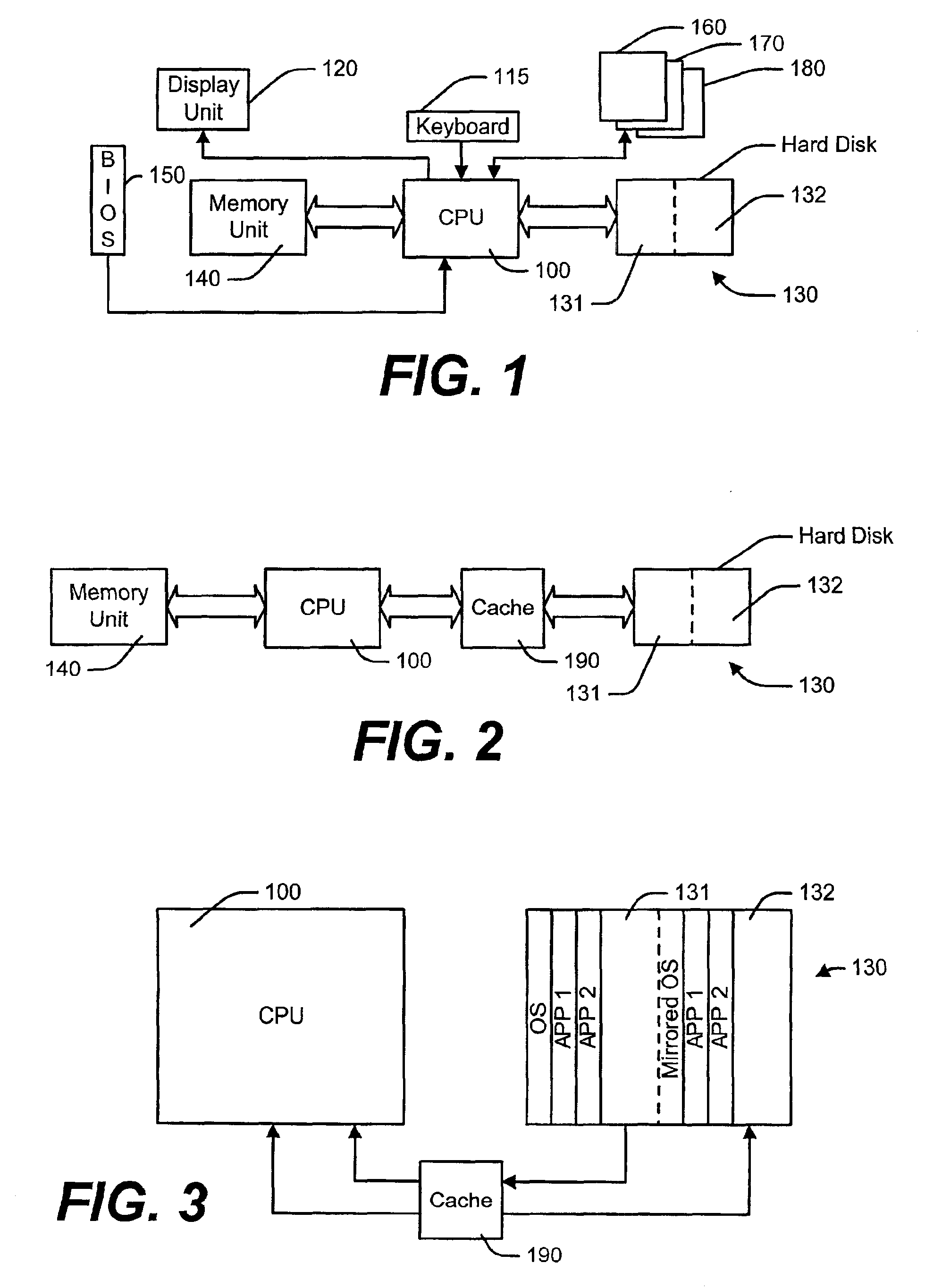 Computer system with improved write cache and method therefor