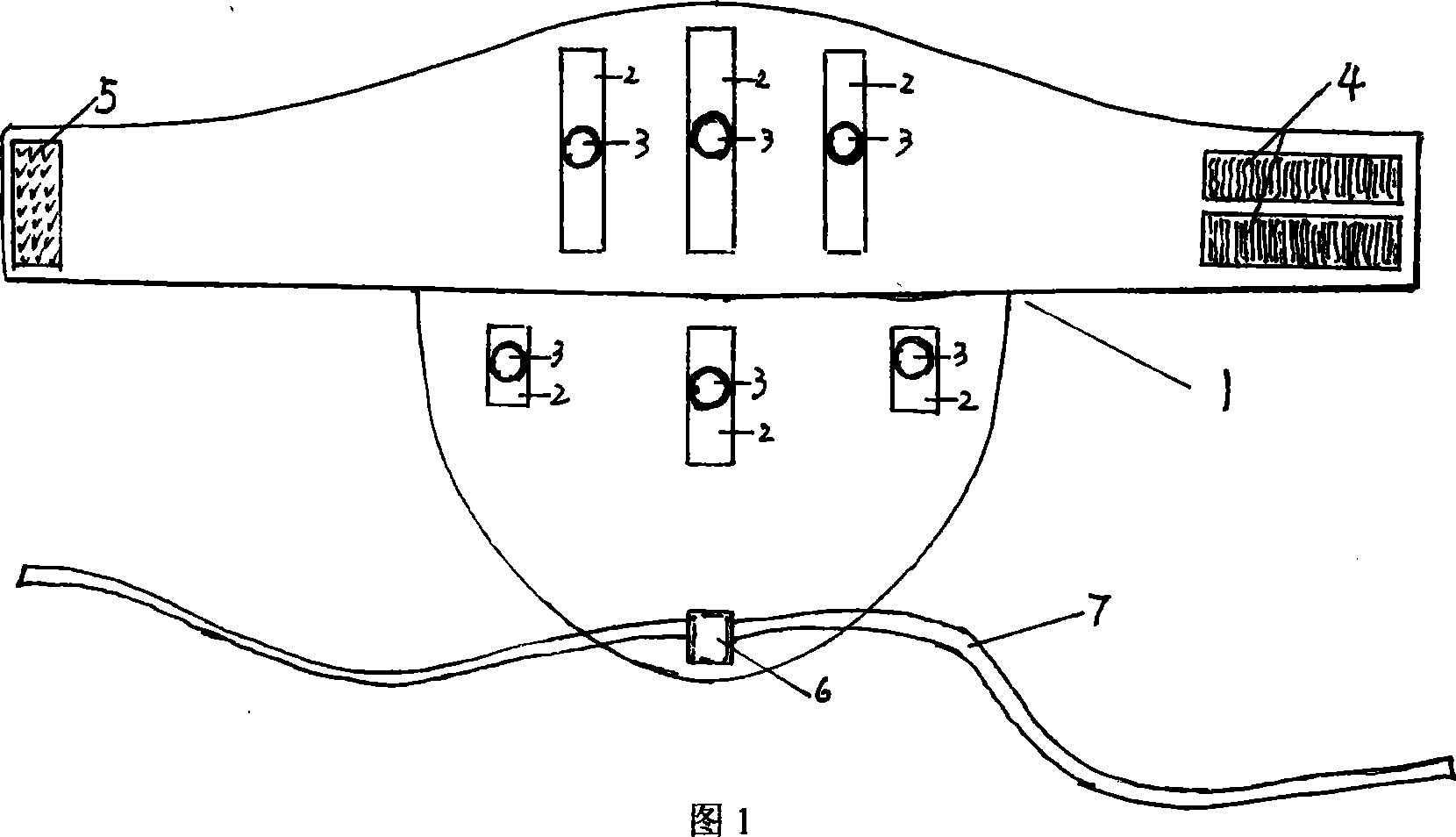 Combined physical therapy method using cervical vertebra magnetic neck sleeve and foldable health-care pillow