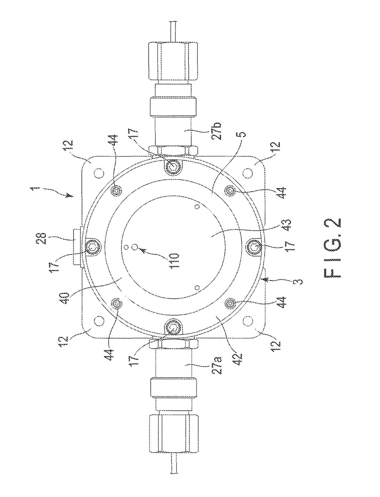 Photoelectric smoke sensor