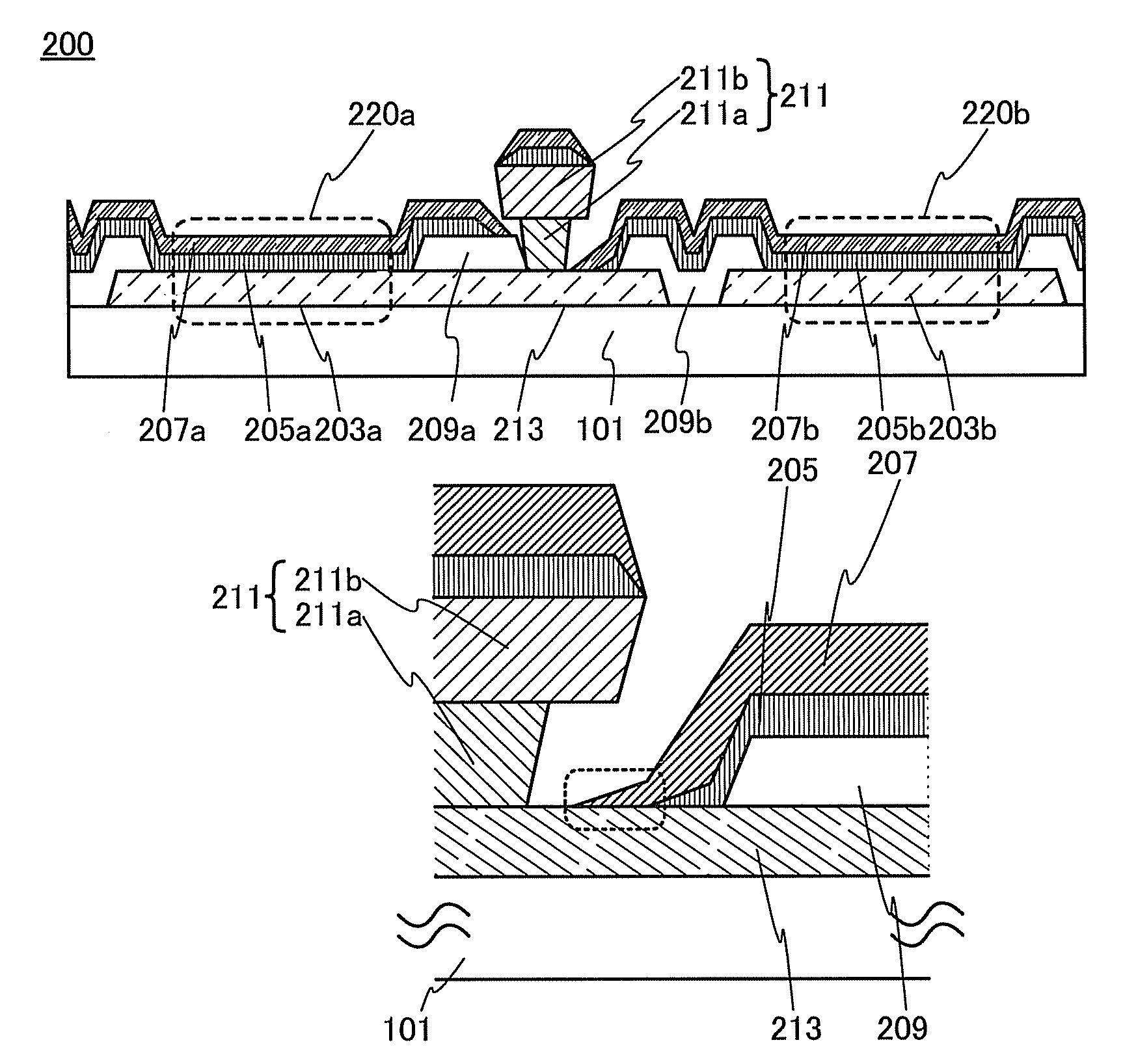 Light-emitting device and lighting device