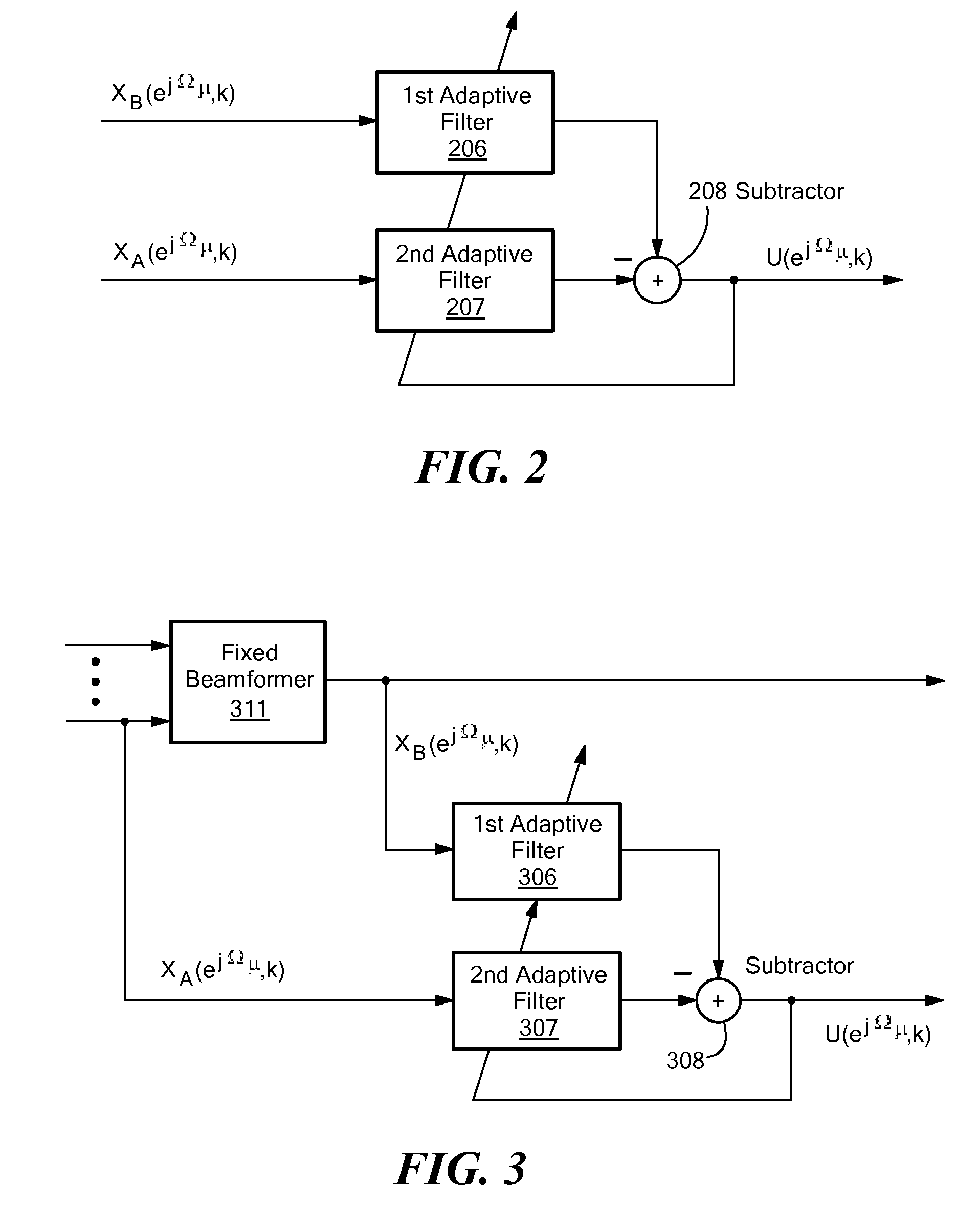 Method for determining a noise reference signal for noise compensation and/or noise reduction