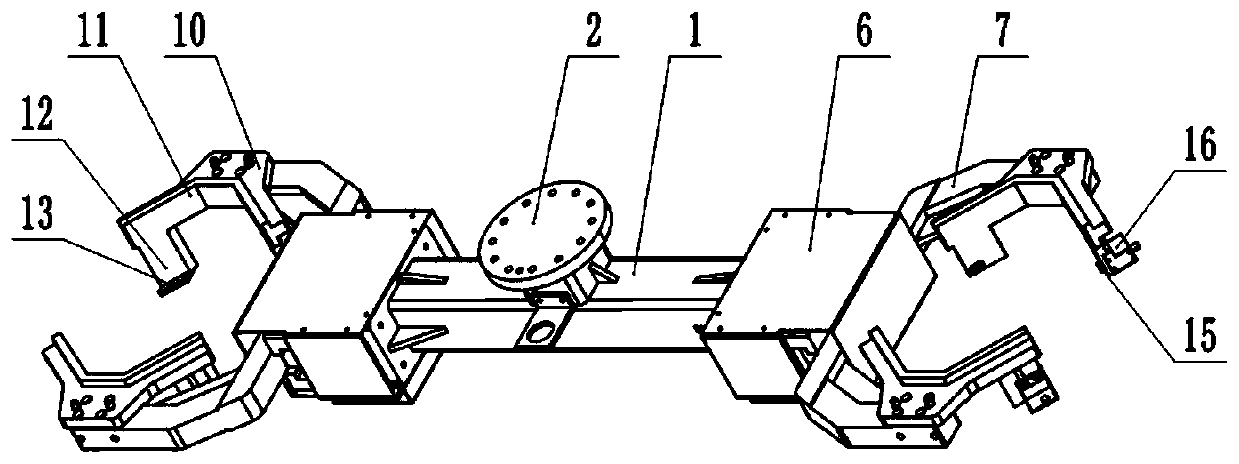 Anti-skid, oil-stain-resistant and high-temperature-resistant double-pneumatic gripper device