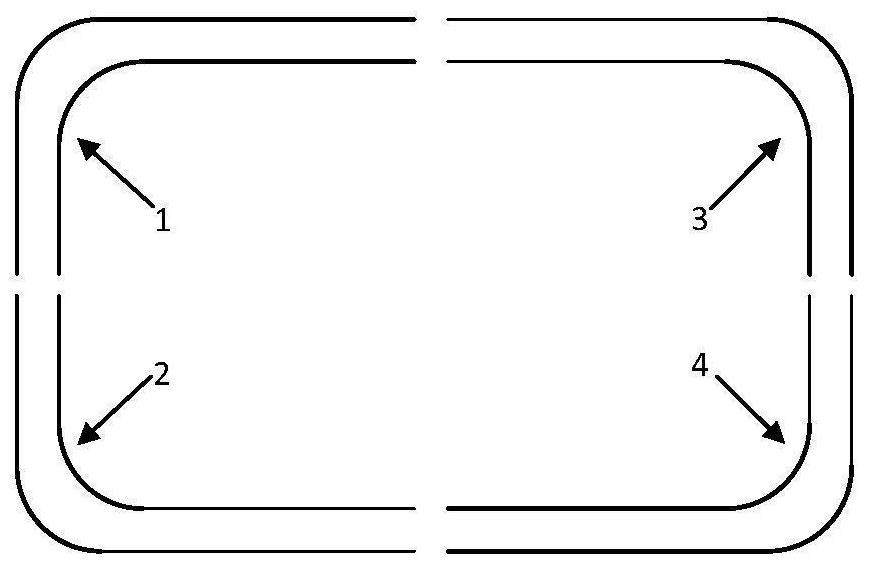 Design and debugging method of a special-shaped reference ring