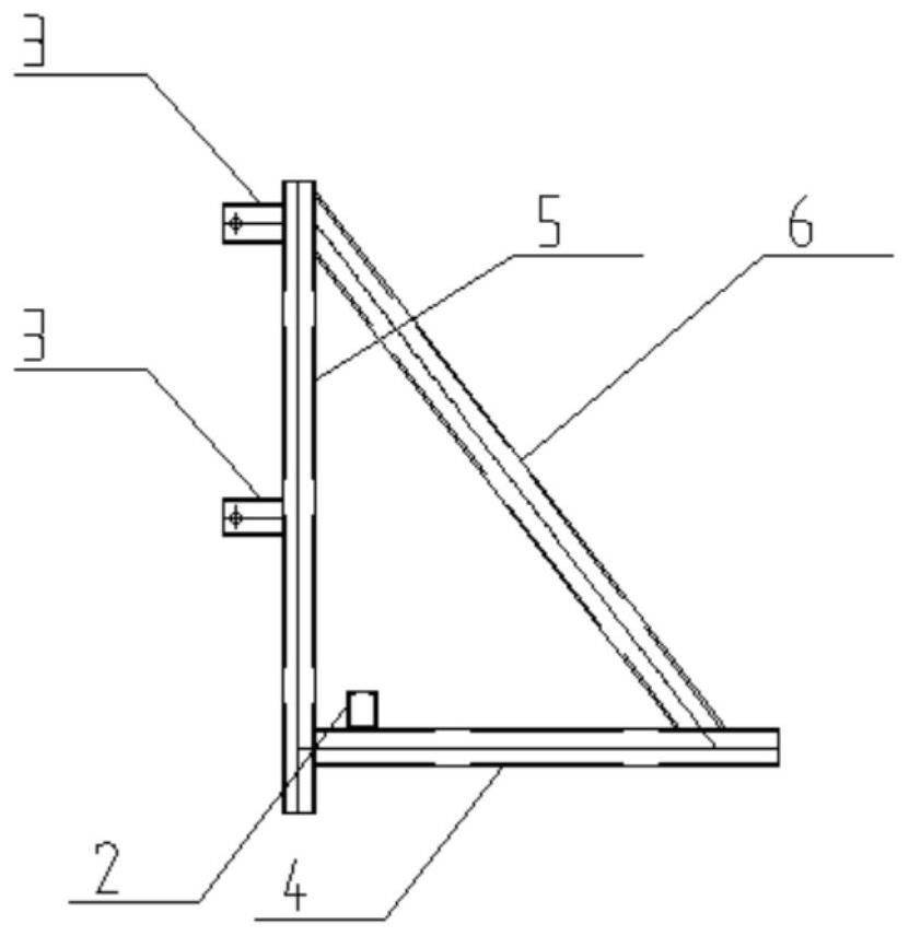 Steel trestle steel pipe pile construction positioning operation platform integrated guide frame and construction method