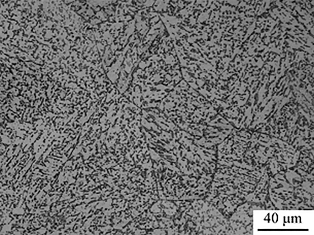 500MPa-class weather-resistant bridge steel with impact power being not lower than 54J in welded heat-affected zone at minus 40 DEG C