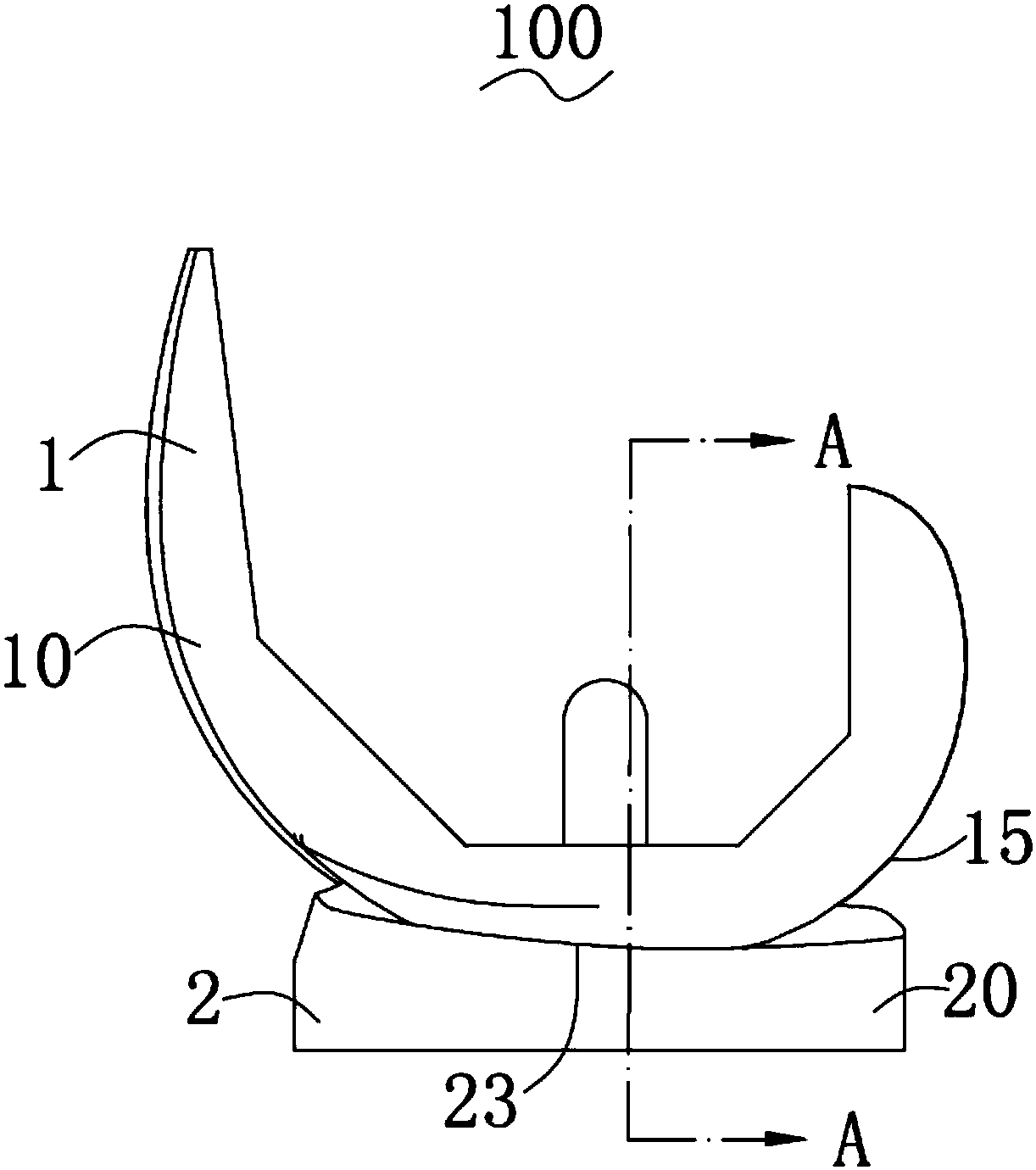 Patient specificity knee articulation prosthesis