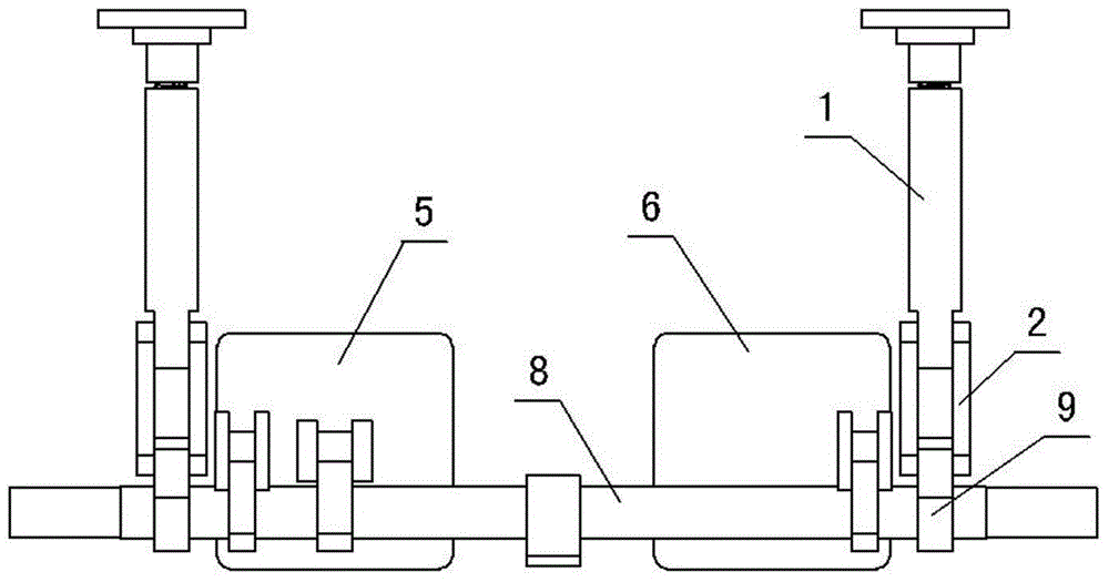 Control method of ejection mechanism of special single-station foaming machine for refrigerators