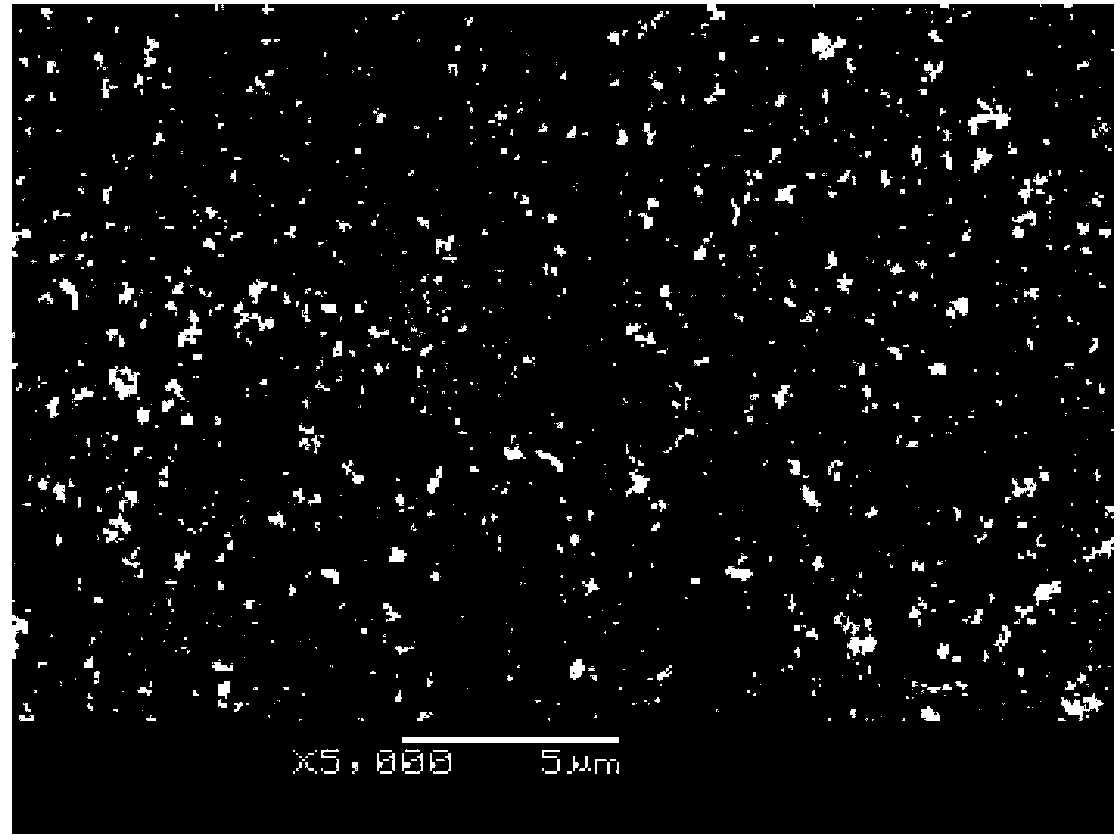 Preparation method of submicron antimicrobial silver particles on magnesium alloy surface