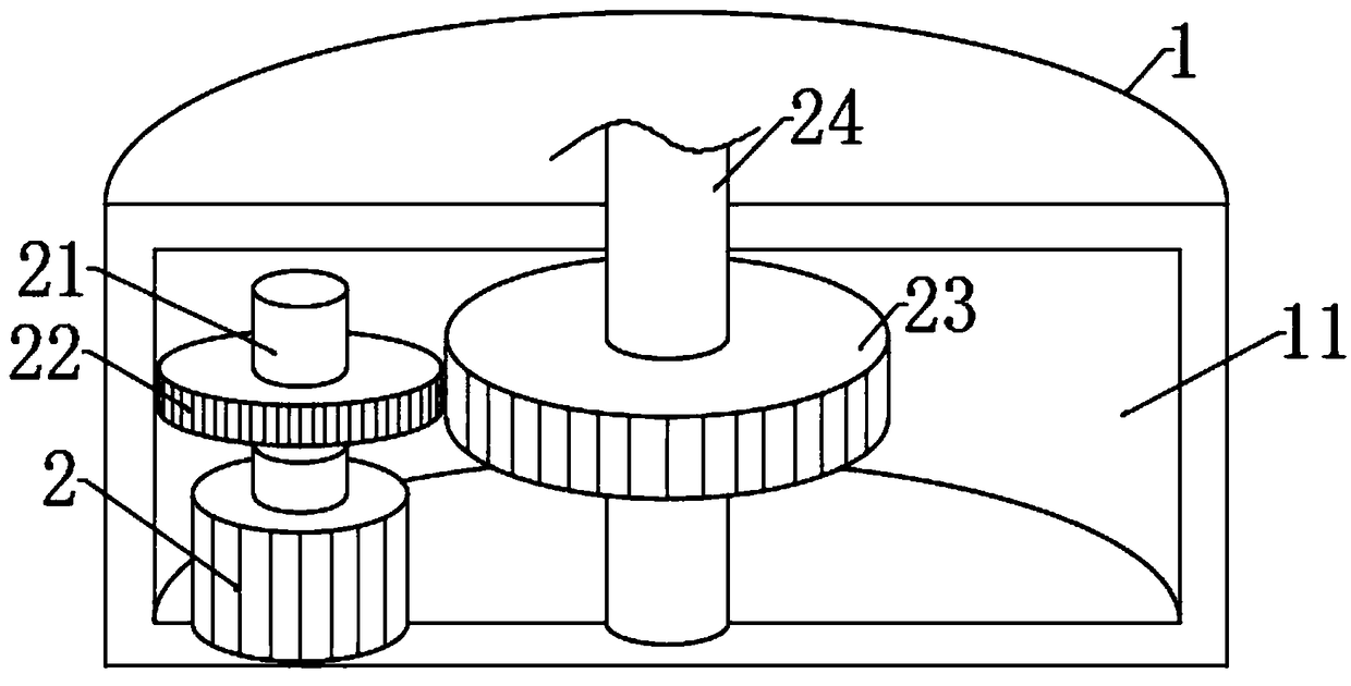 Multi-ocular rotary adjusting type operation microscope