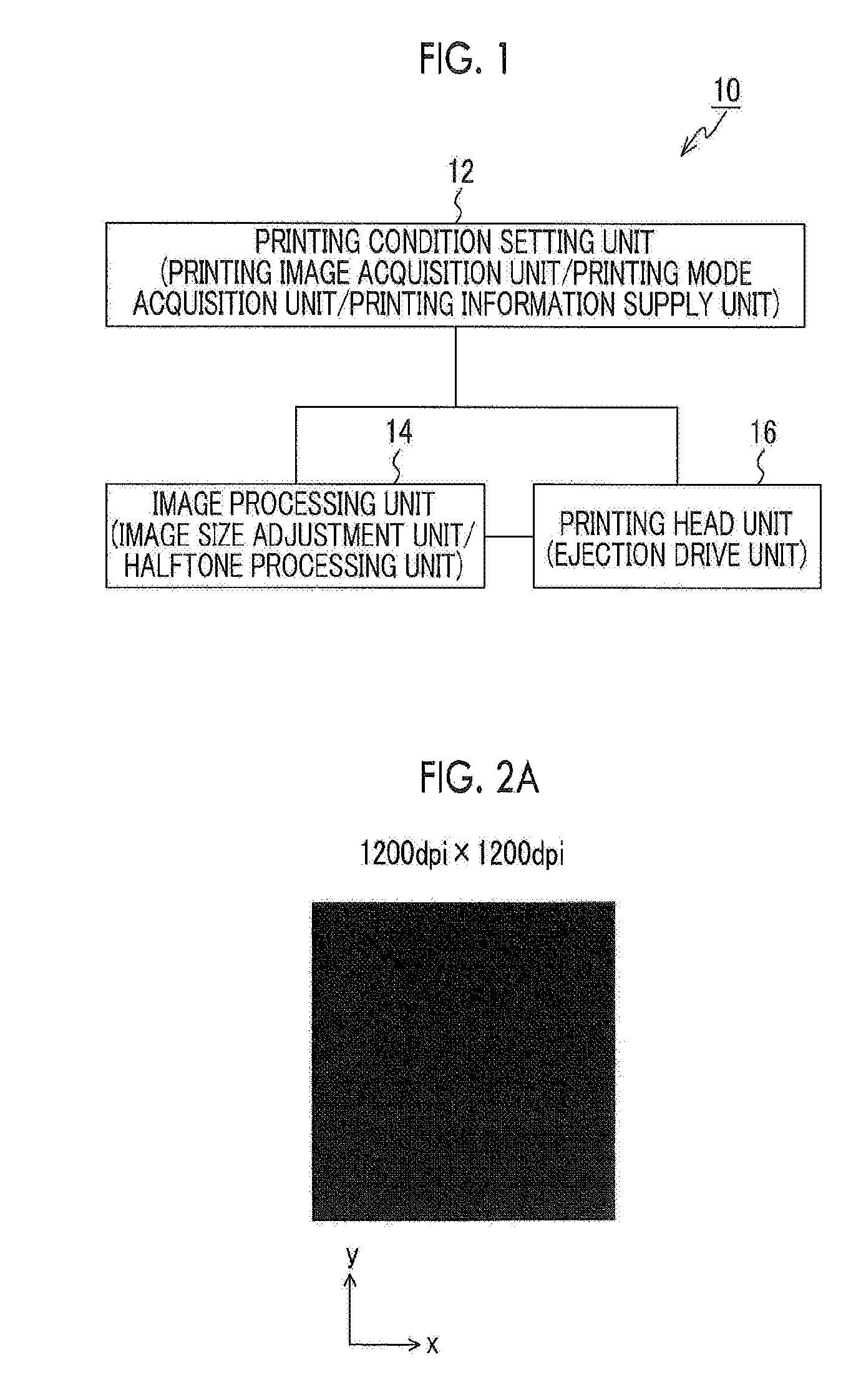 Image processing device adapting halftone process to plural printing modes with different resolution and dot arrangement