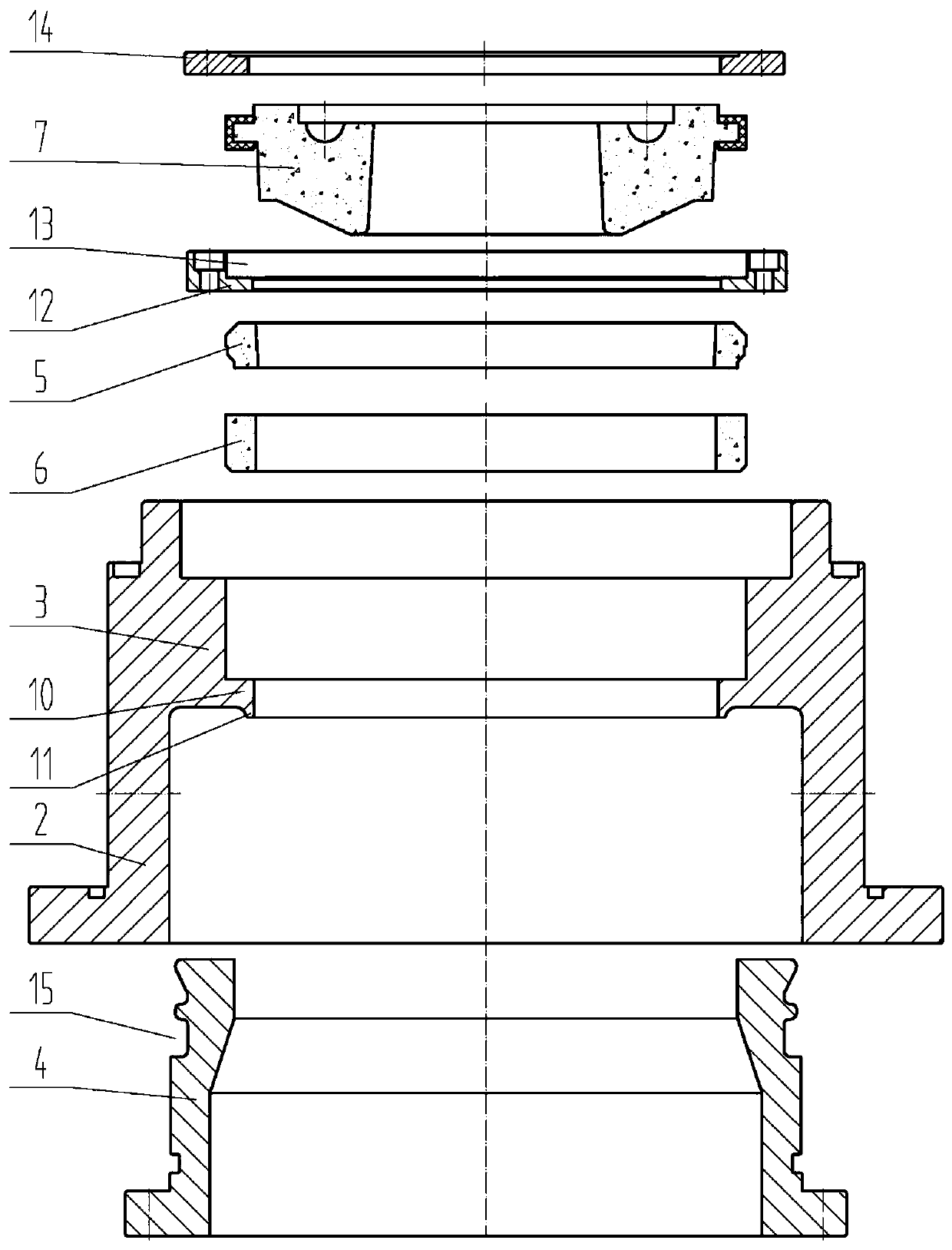 Oil-air lubricating casting crystallizer