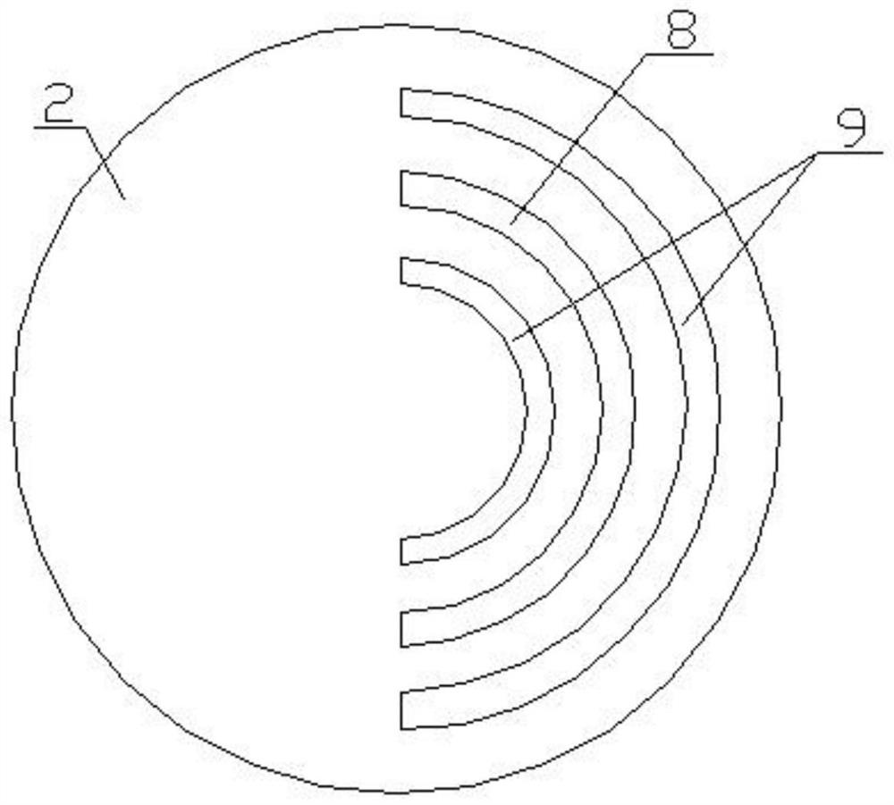 Sampling inspection device for bent plate chain