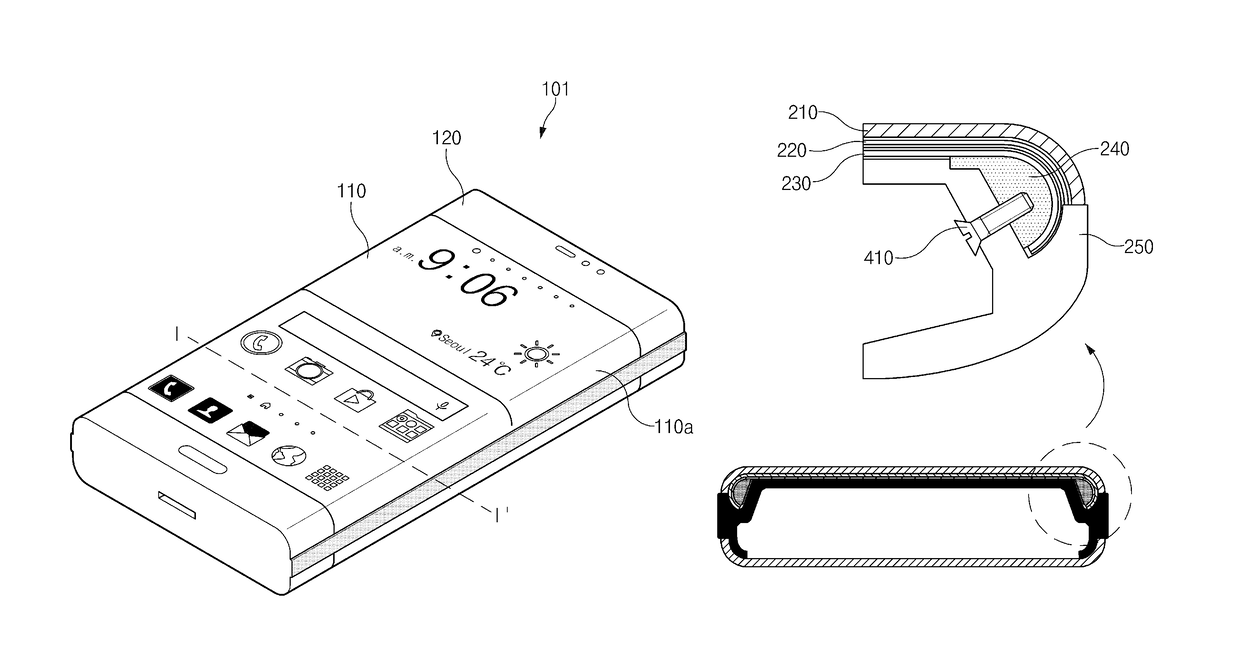 Electronic device with screen