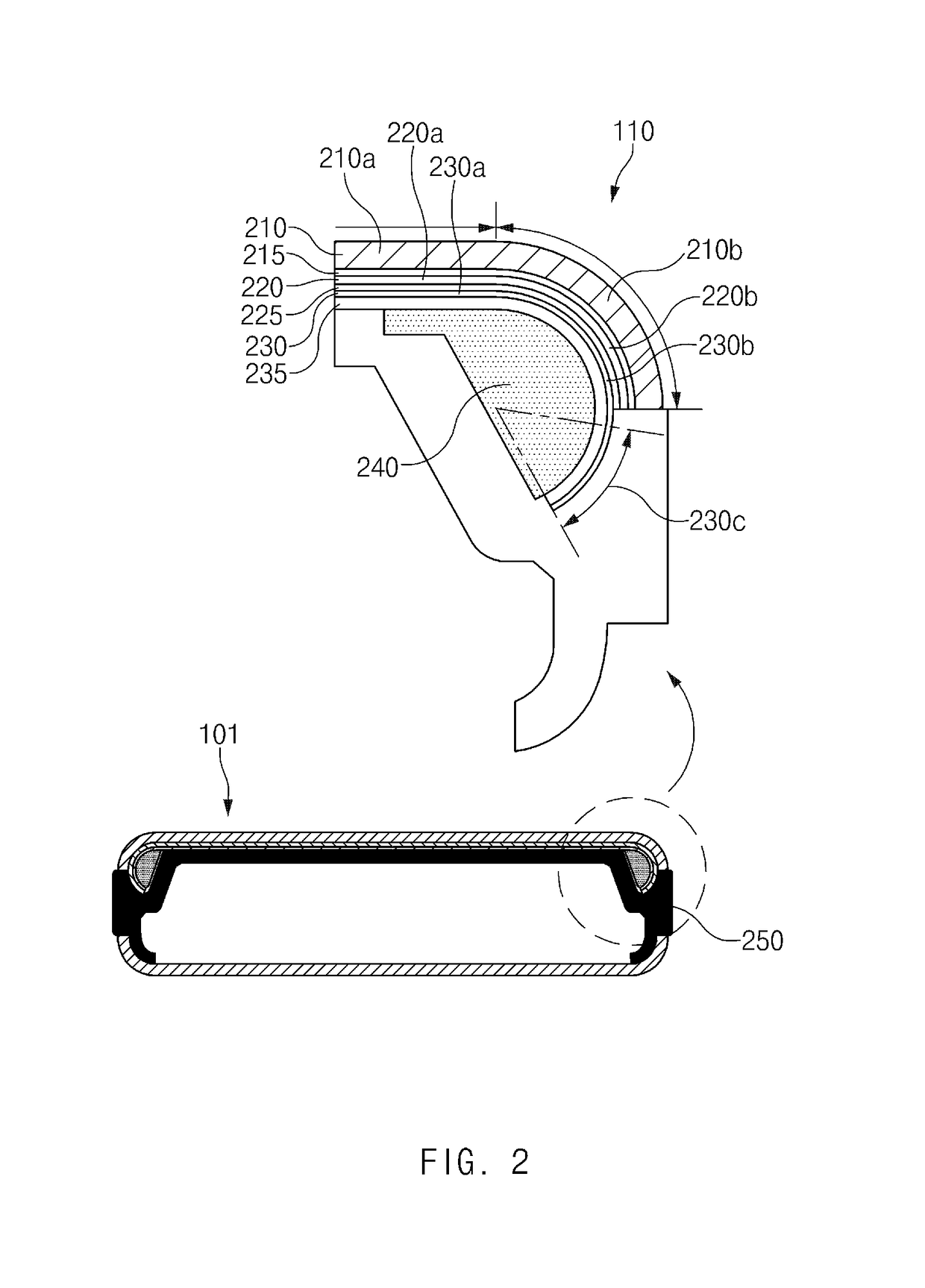 Electronic device with screen