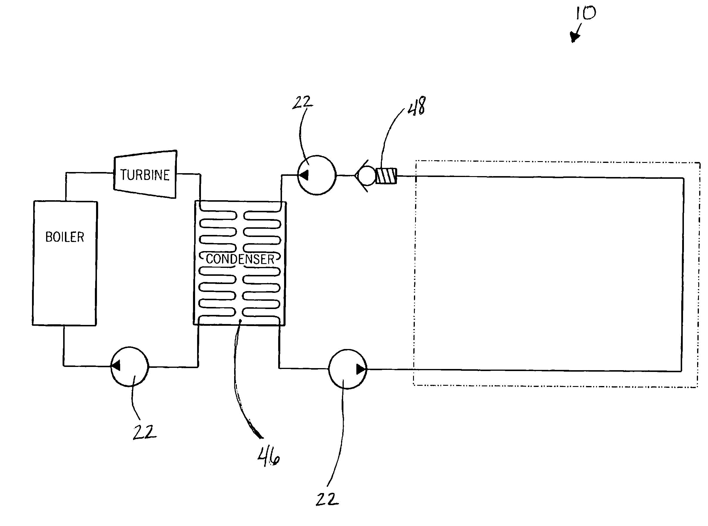 Geothermal Cooling System for an Energy-Producing Plant