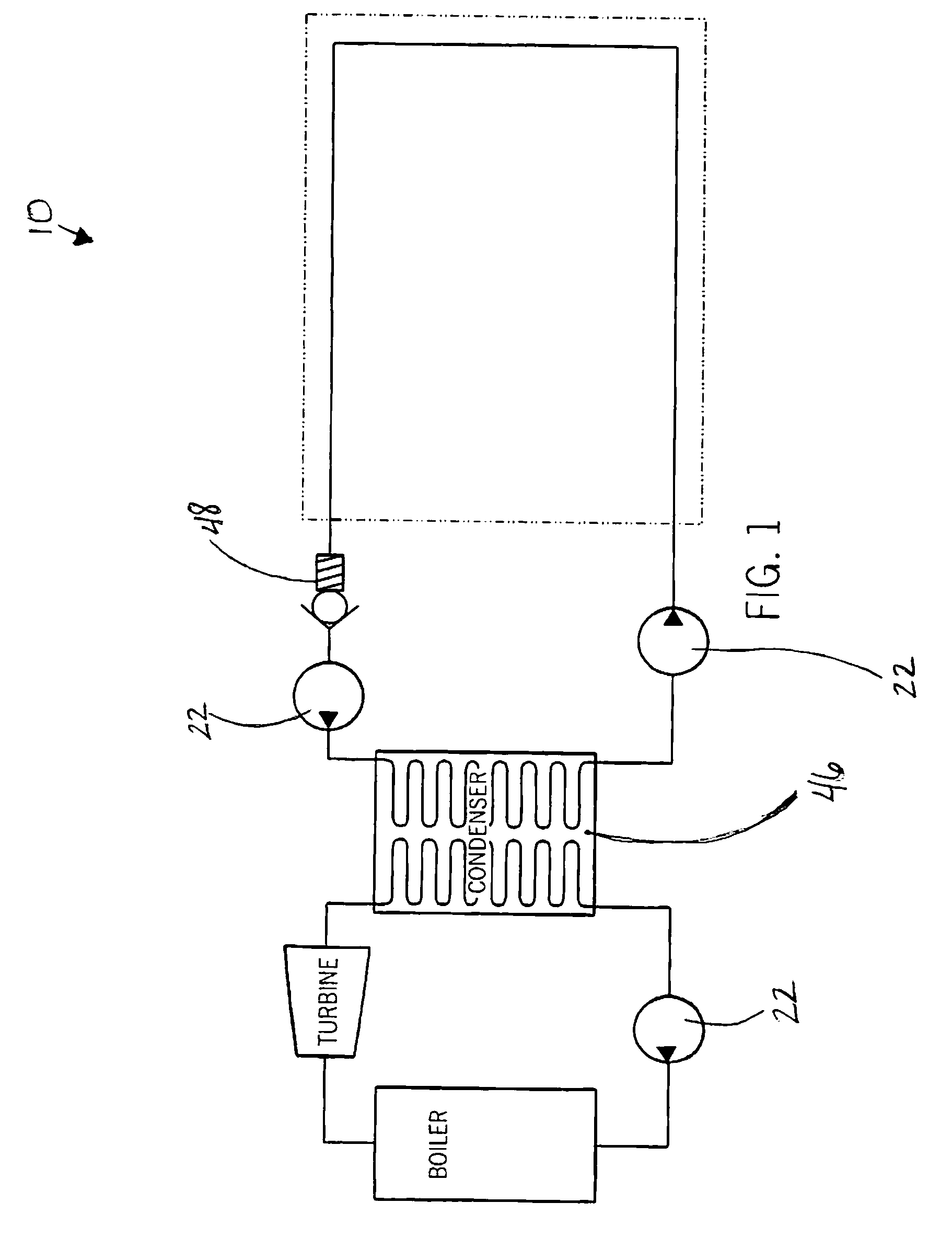 Geothermal Cooling System for an Energy-Producing Plant