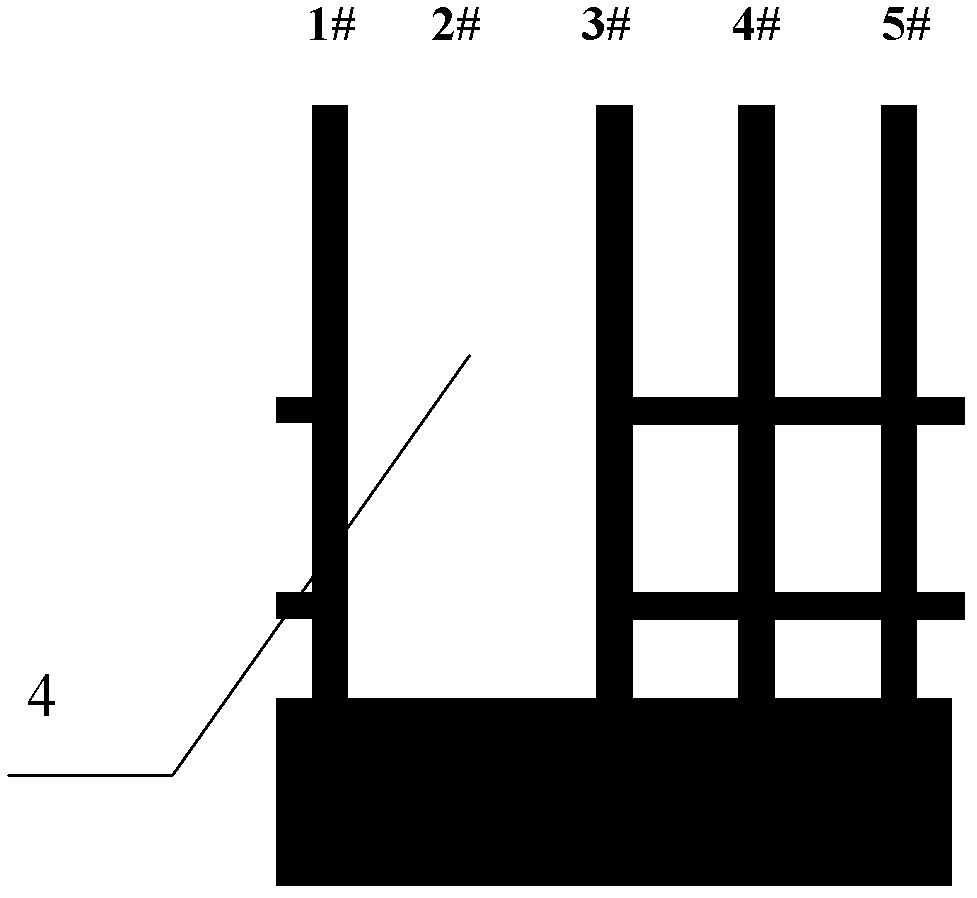 Chamber and deep hole blasting method of gob