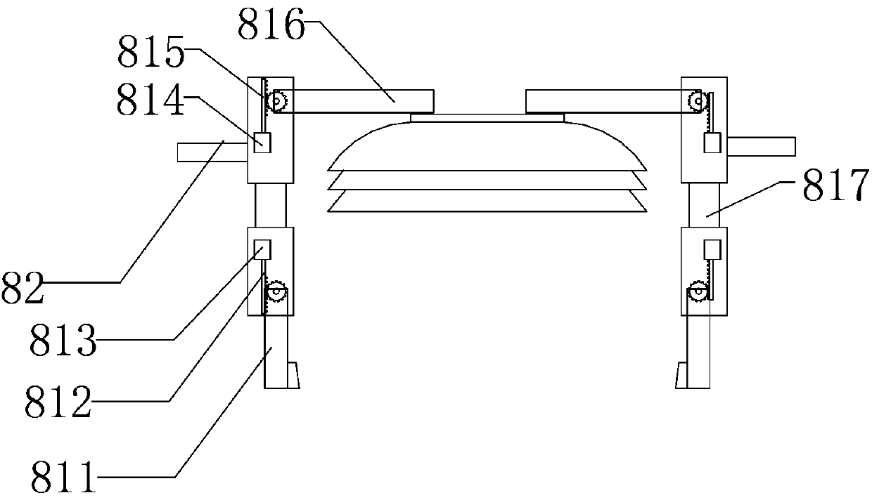 Automatic packaging line for children's tableware