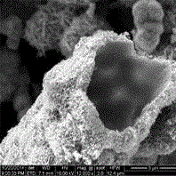 Preparation method of hierarchical structured indium oxide hollow tubular gas-sensitive material