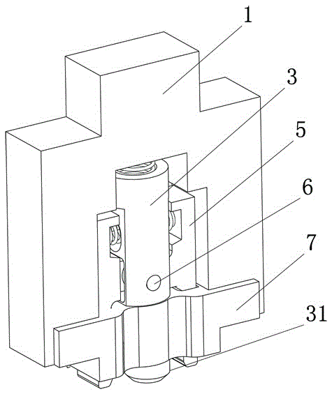 Welding locating device for perforated part and boss