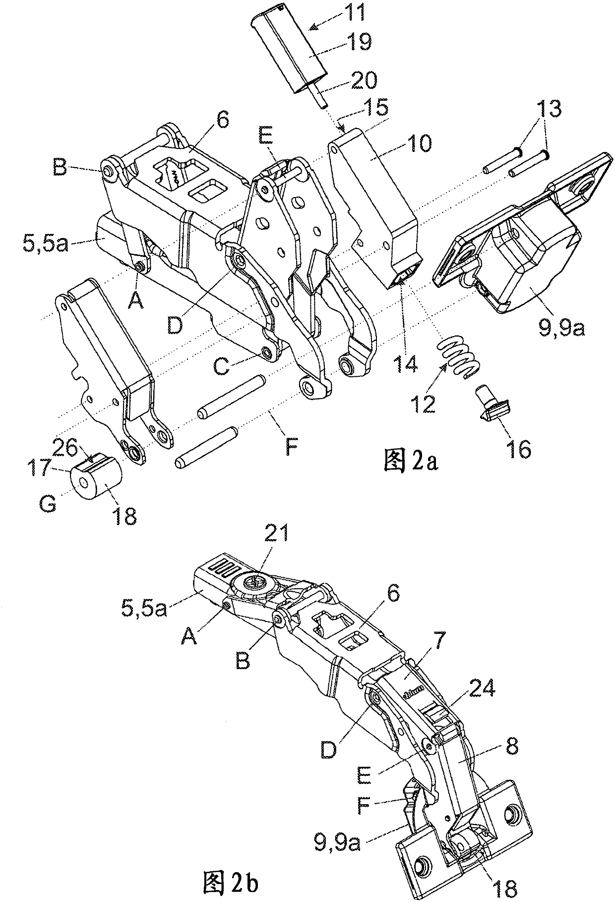 Furniture hinge