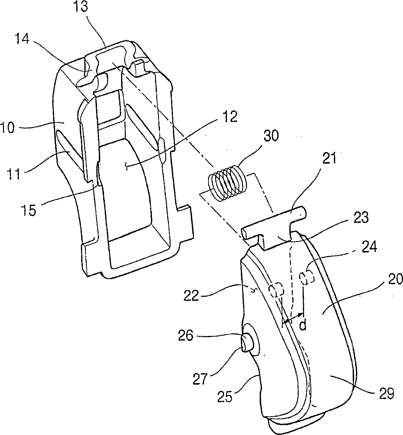 Cup holder for a vehicle