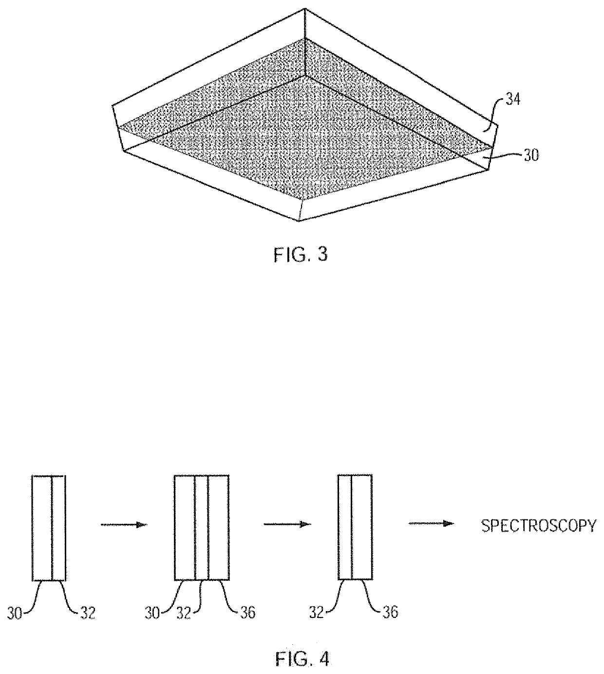 Apparatus for preconcentrating and transferring analytes from surfaces and measurement thereof using spectroscopy