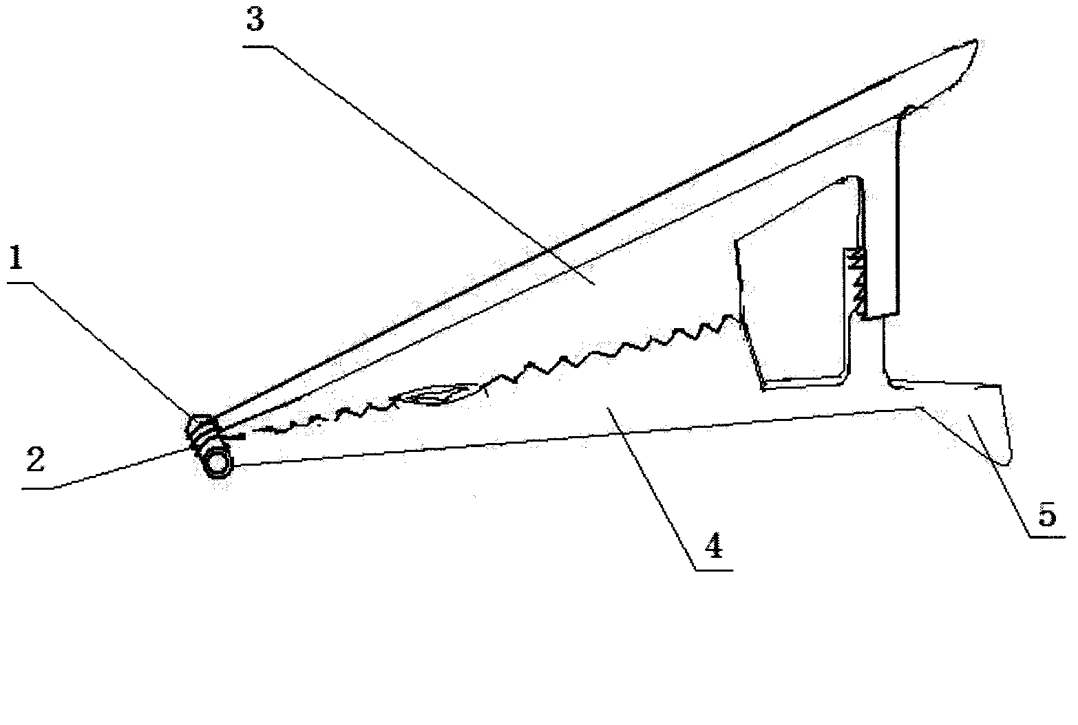 Quick umbilical cord scissors