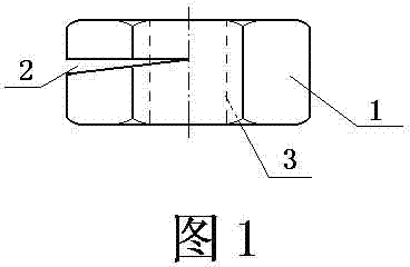 Locking releasing-preventive hexagon nut