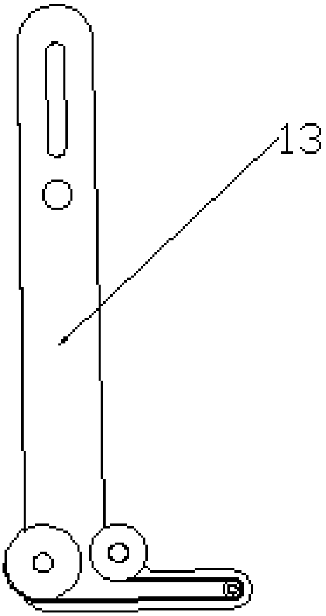 An abrasive belt grinding device suitable for the grinding and polishing of the overall blisk blade surface and the intake and exhaust edges