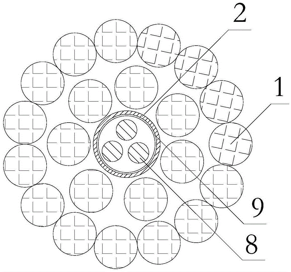 Enameled wire harness