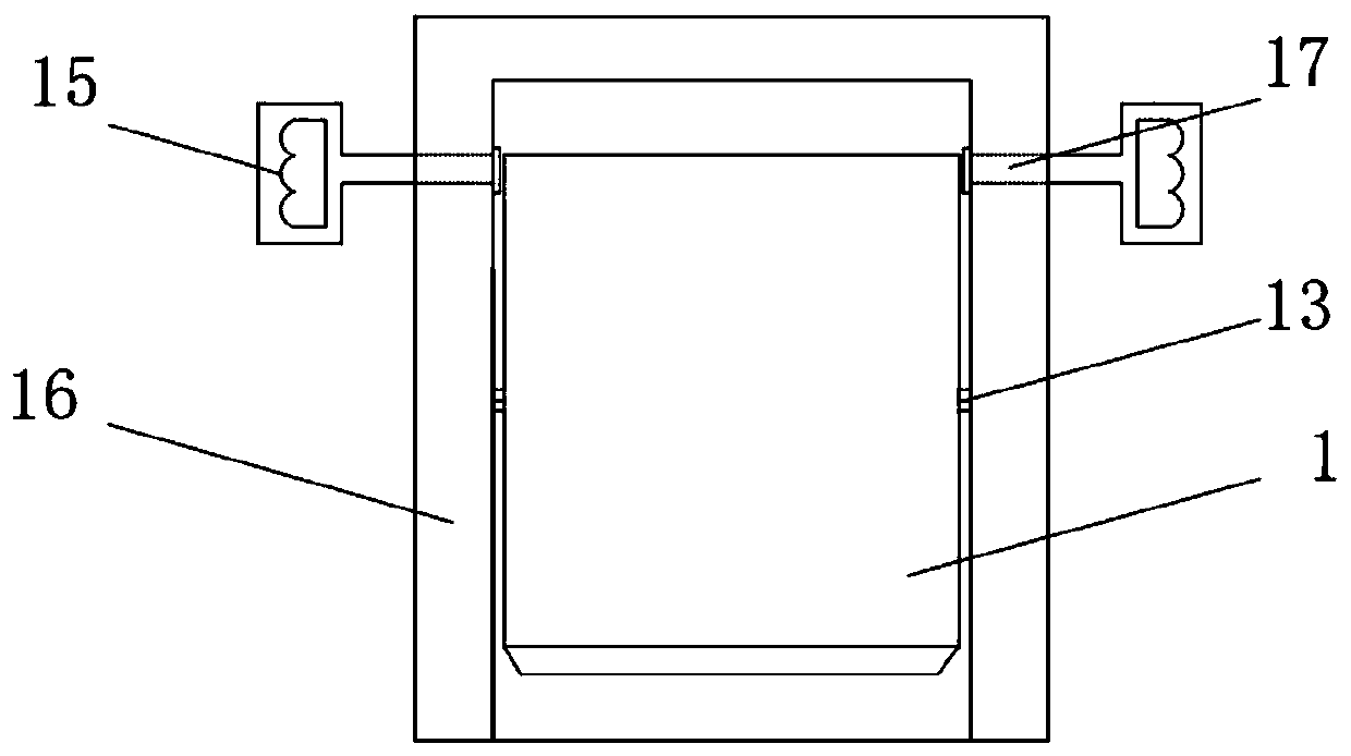 Gate momentarily opening device of dam break experiment