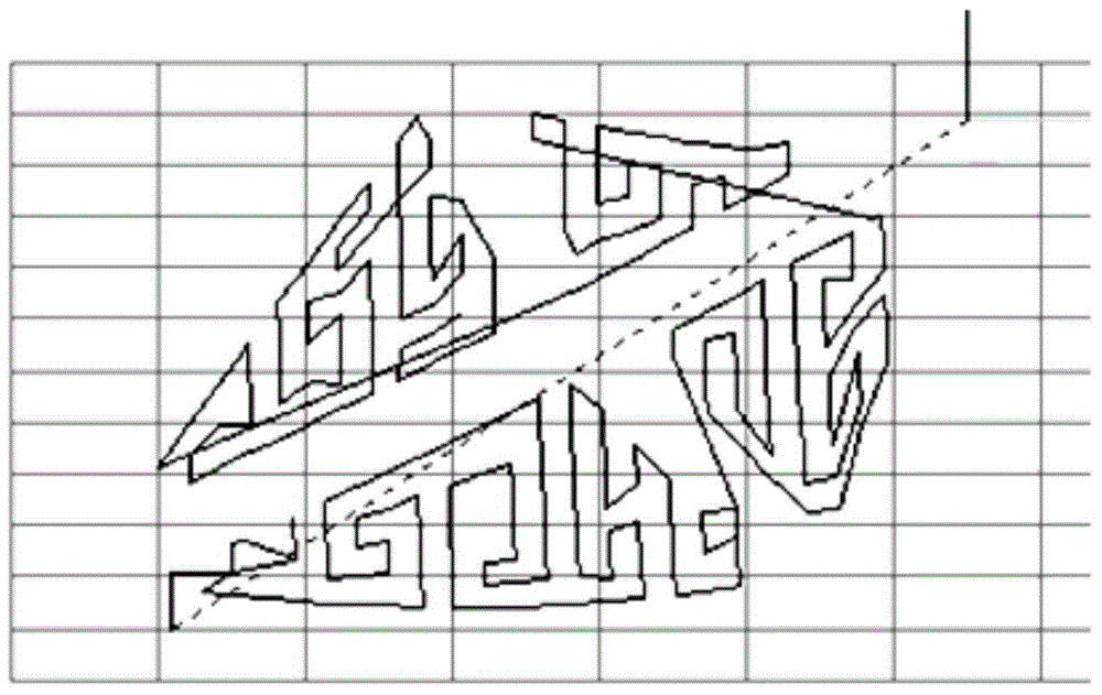 Space filling curve-based numerical control machining tool path generation method